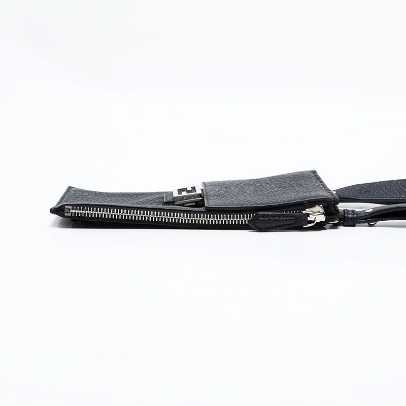 Fendi Shoulder Bag Leather Mamma Bucket Phone Case