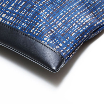 Balenciaga Clutch Clip Nylon Check