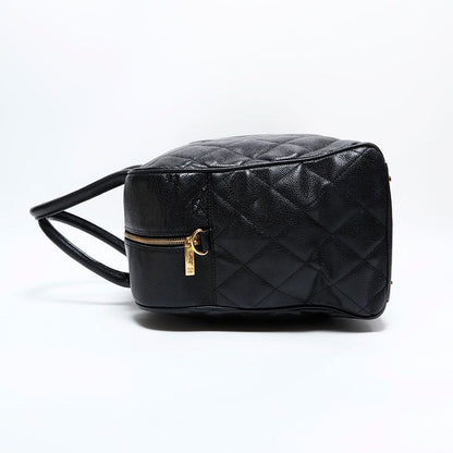 Chanel Boston Bag Caviar Leather Quilted