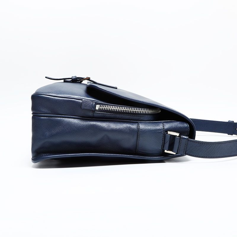 Prada Shoulder Bag Sapphia Leather