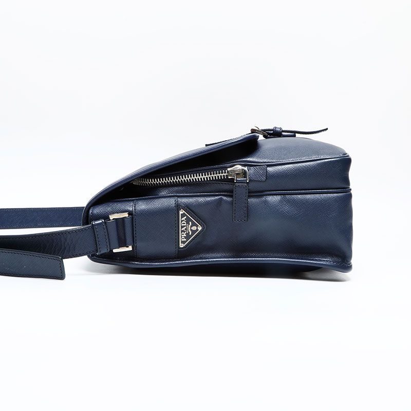 Prada Shoulder Bag Sapphia Leather