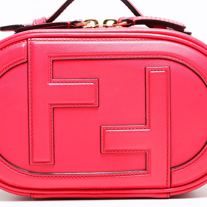 Fendi Shoulder Bag Leather O-rock