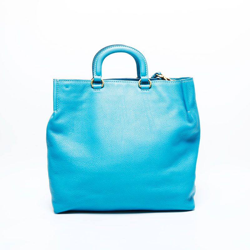 Prada Handbag 2-Way Leather Tote