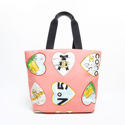 Chanel Tote Valentine Canvas