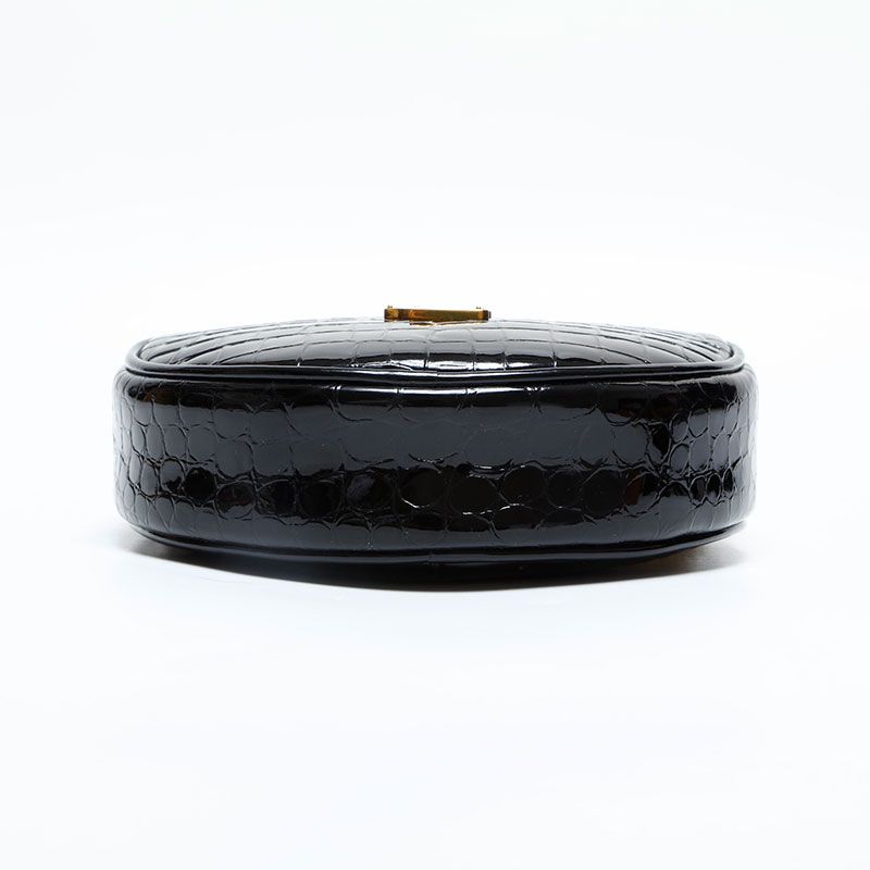Saint Laurent Yves Shoulder Bag Patent Leather
