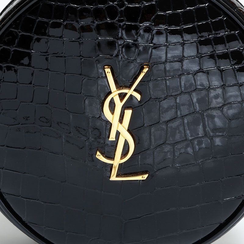 Saint Laurent Yves Shoulder Bag Patent Leather