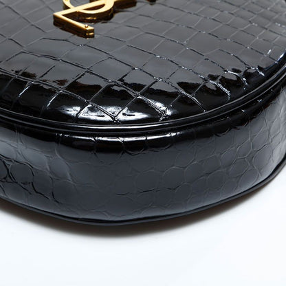 Saint Laurent Yves Shoulder Bag Patent Leather
