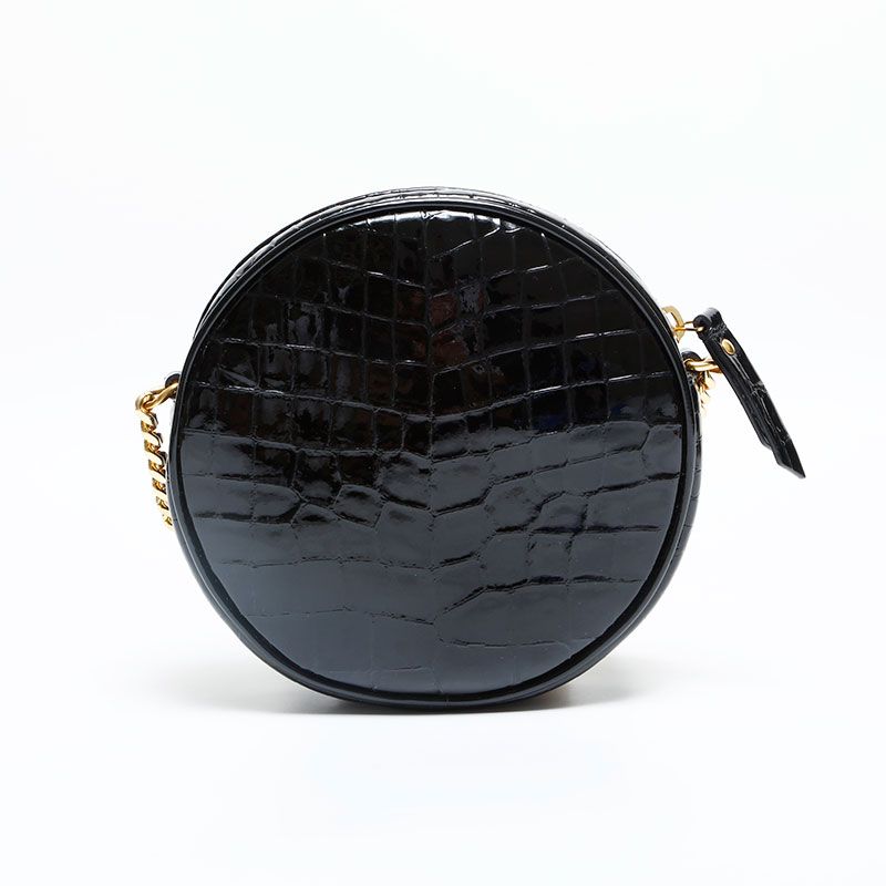 Saint Laurent Yves Shoulder Bag Patent Leather