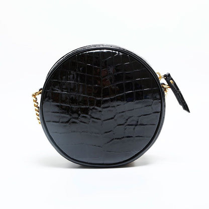 Saint Laurent Yves Shoulder Bag Patent Leather