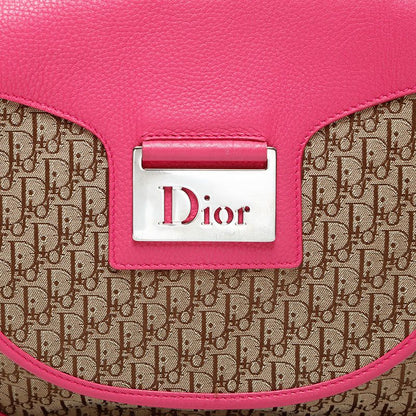 Dior Shoulder Bag Street Chic Trotter Brown Pink