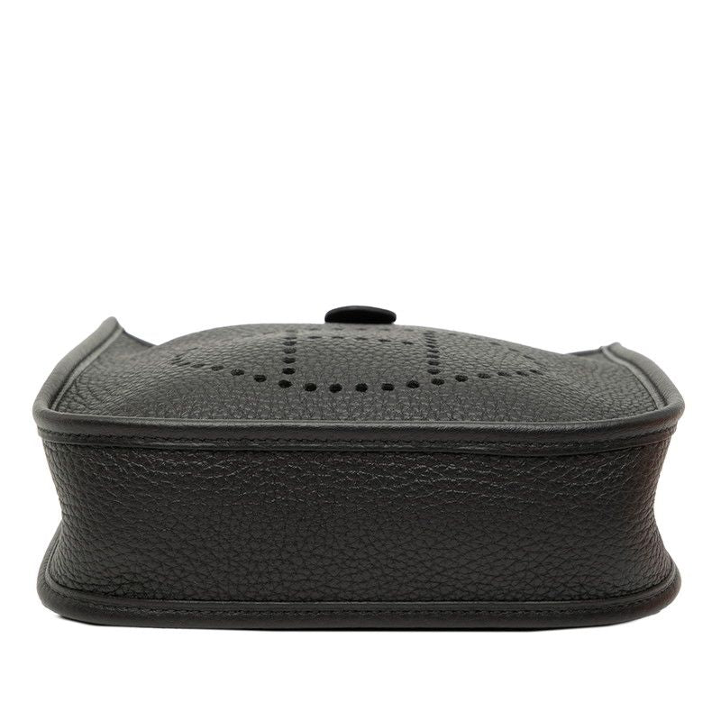 HERMES Evelyne TPM Black Taurillon Clemence Women's HERMES