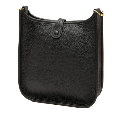 HERMES Evelyne TPM Black Taurillon Clemence Women's HERMES