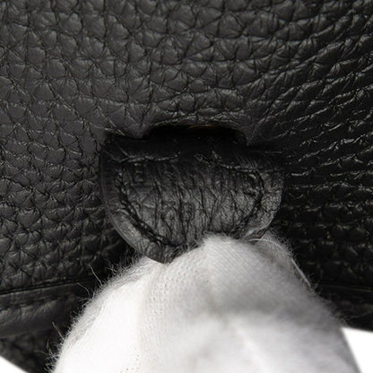 HERMES Evelyne TPM Black Taurillon Clemence Women's HERMES