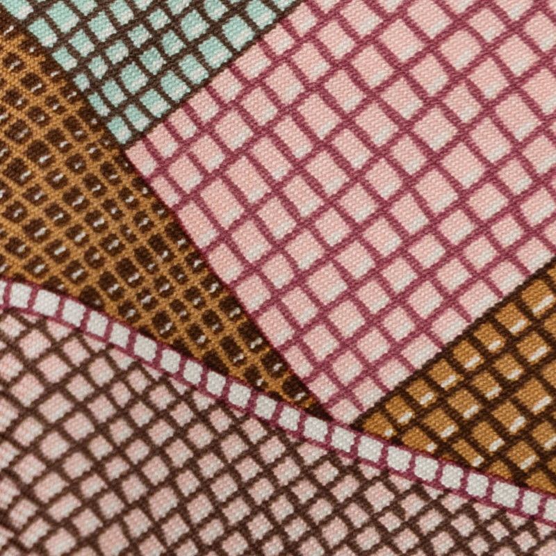 HERMES Twilly- L'art Indien Des Plaines Prairie Indian Art Multicolor Silk