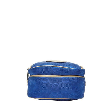 GUCCI GG Nylon Off The Grid Handbag Shoulder Bag 2WAY 625850 Blue - Nylon