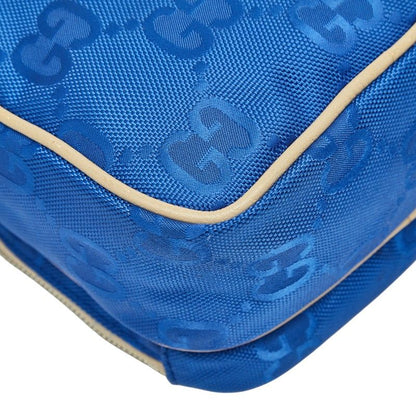 GUCCI GG Nylon Off The Grid Handbag Shoulder Bag 2WAY 625850 Blue - Nylon
