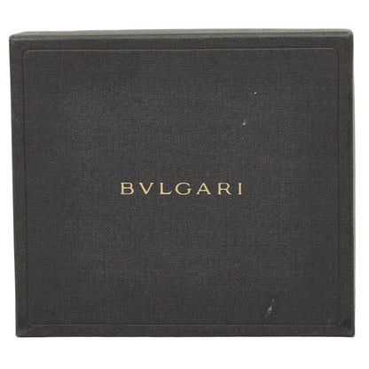 BVLGARI Serpenti Trifold Wallet Compact Wallet Pink Patent Leather Women's