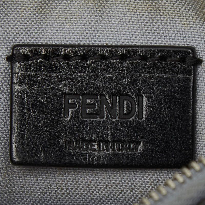 FENDI Studded Coin Case Key Case 8ap151 Gray - Multicolor - Leather Women's