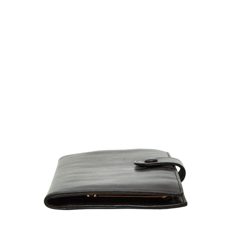 CHANEL Coco Mark Black Lambskin Women's CHANEL
