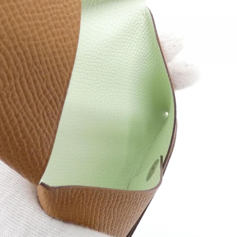 HERMES Calvi Verso 078475ck Card Case