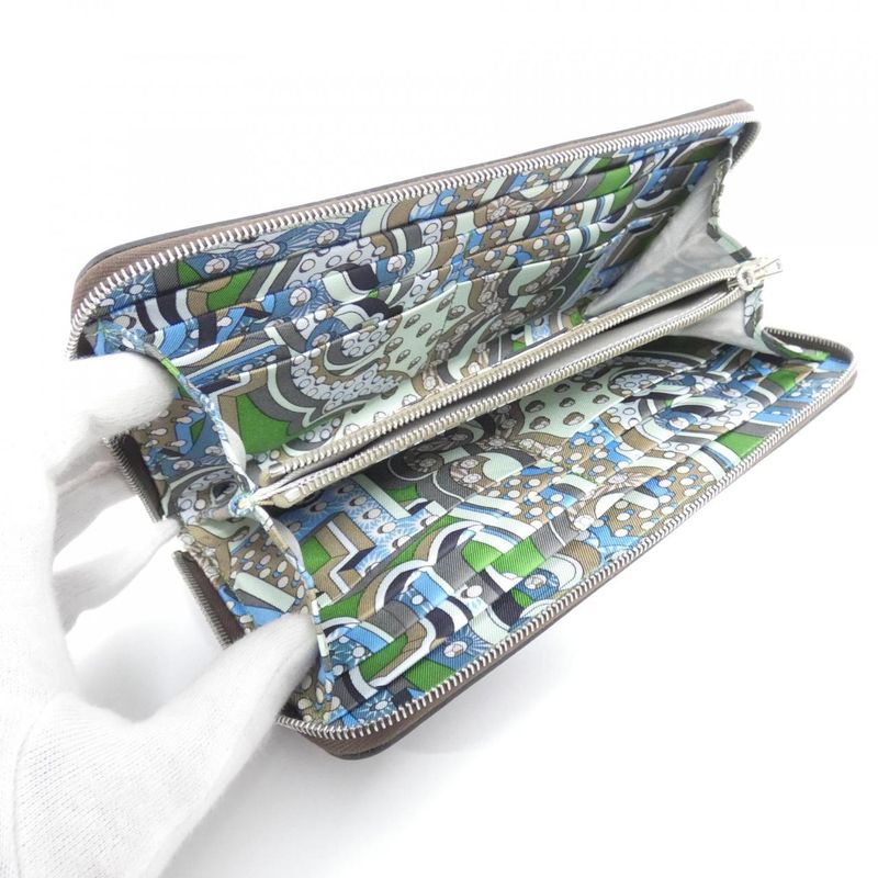 HERMES Electrique Silk In Classic 085200ck Wallet