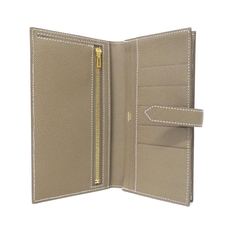 HERMES Bearn Soufflé 039785cc Wallet