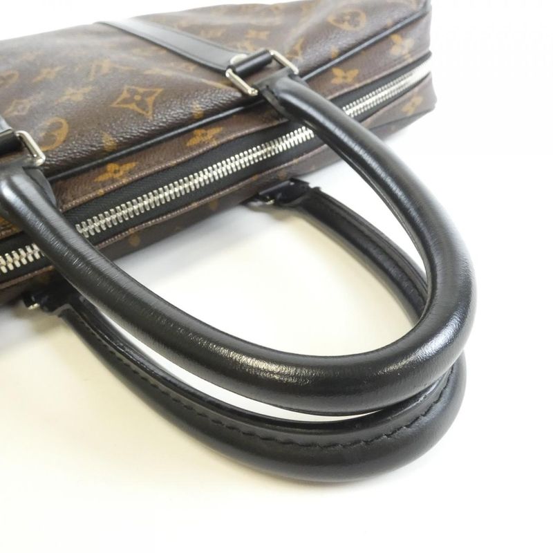 Louis Vuitton Monogram Macasa- Porte Documan Voyage PM M52005 Bag