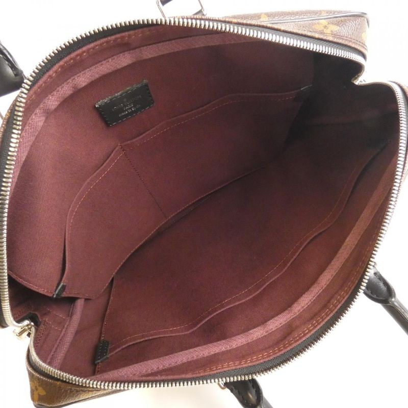 Louis Vuitton Monogram Macasa- Porte Documan Voyage PM M52005 Bag