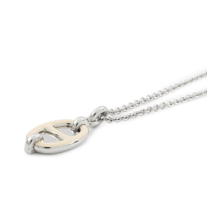 Hermes Necklace Pendant Mini Maillon PM Cles Cles -mu