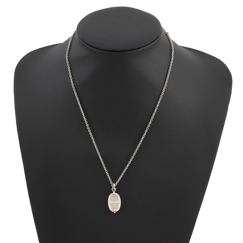 Hermes Necklace Pendant Mini Maillon PM Cles Cles -mu