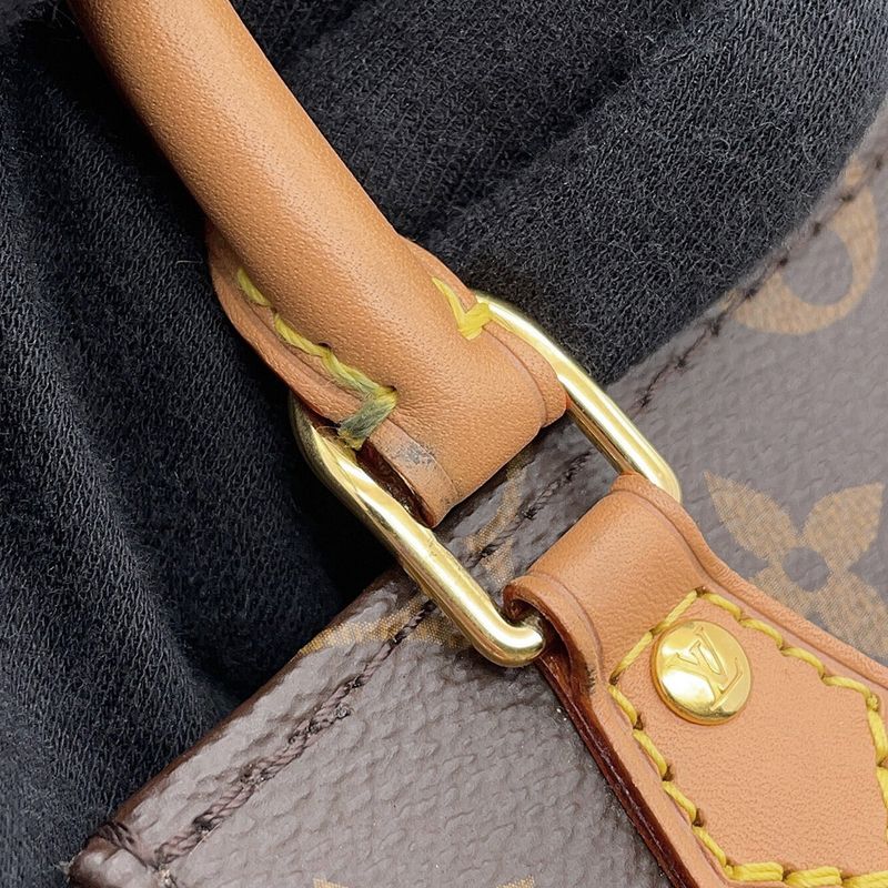 Louis Vuitton Petite Sac Pla Monogram Mini Bag 2-Way