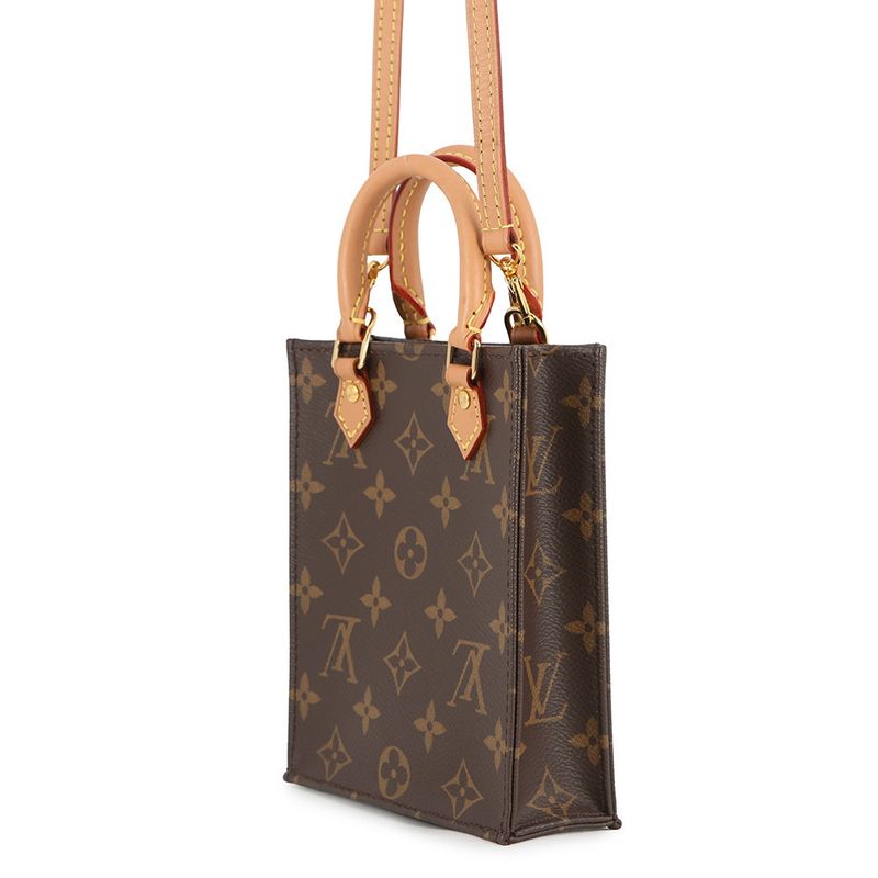 Louis Vuitton Petite Sac Pla Monogram Mini Bag 2-Way