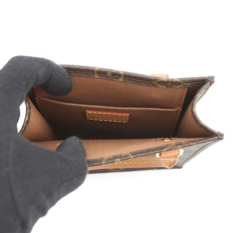 Louis Vuitton Petite Sac Pla Monogram Mini Bag 2-Way