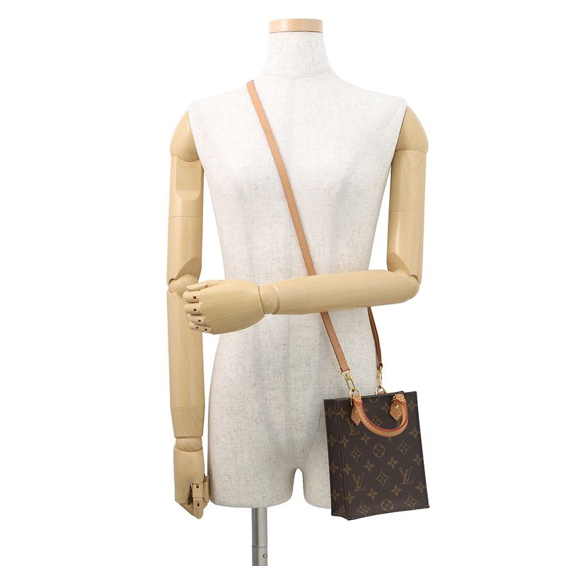 Louis Vuitton Petite Sac Pla Monogram Mini Bag 2-Way