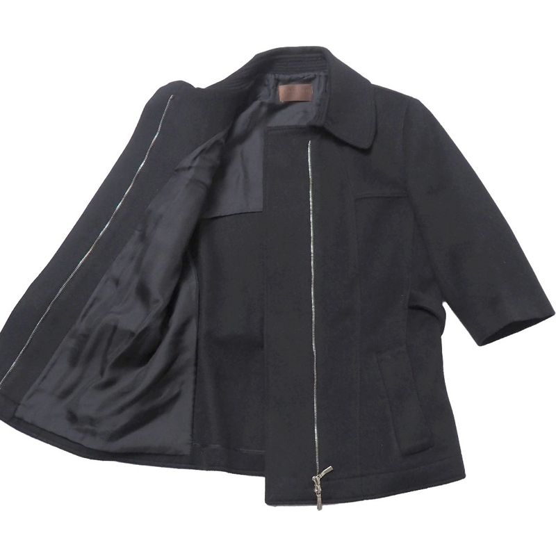Loewe Coat 42 All Cashmere Short Jacket