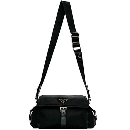 PRADA Shoulder BAG Explorer Medium Black NERO
