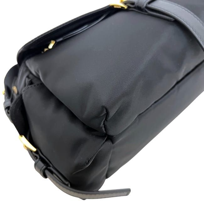 PRADA Shoulder BAG Explorer Medium Black NERO