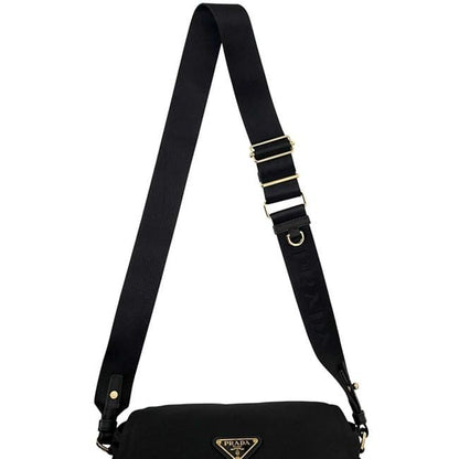 PRADA Shoulder BAG Explorer Medium Black NERO