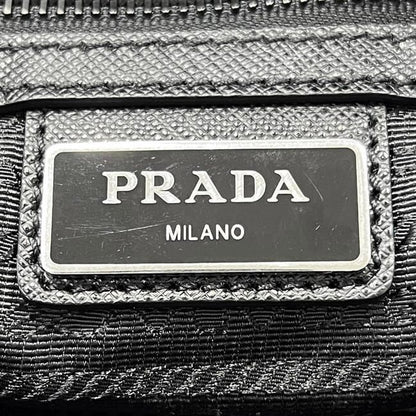 PRADA Tote Bag Black NERO Tessuto 2vg026
