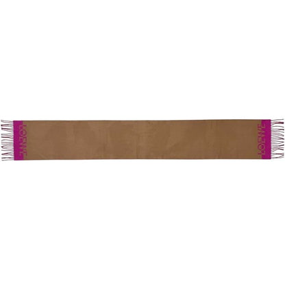 LOEWE Muffler - Beige Pink Cleaned Wool 90%