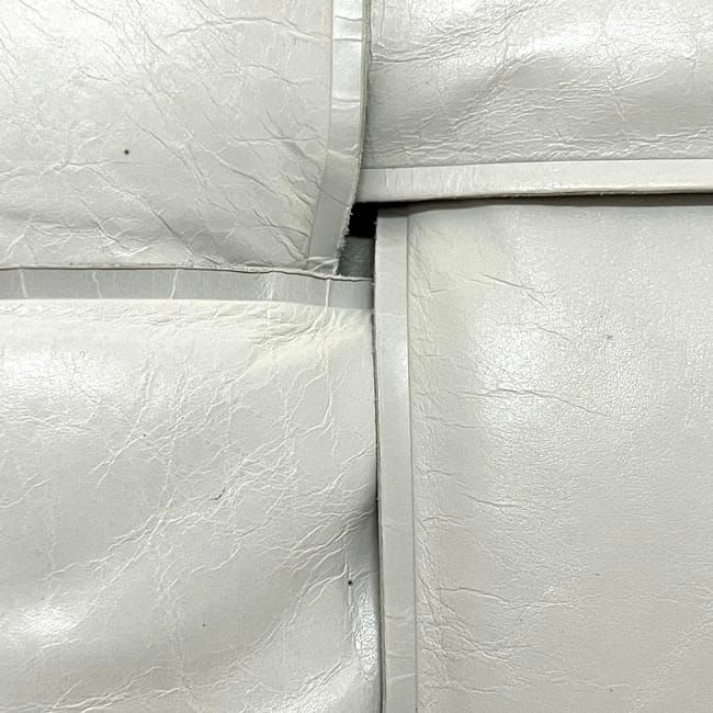 BOTTEGA VENETA Clutch Bag White Maxi Intre 630349