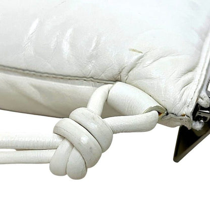 BOTTEGA VENETA Clutch Bag White Maxi Intre 630349