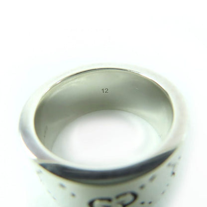 GUCCI 455318 Ag925 Ghost Ring -ring Silver- 12 Size Approximately No 11
