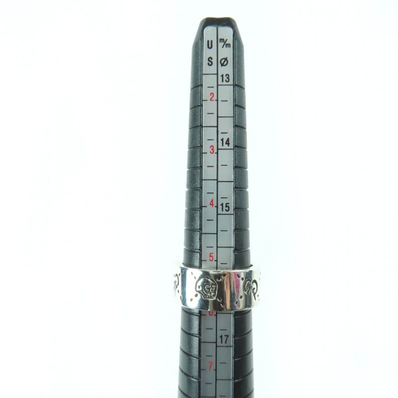 GUCCI 455318 Ag925 Ghost Ring -ring Silver- 12 Size Approximately No 11