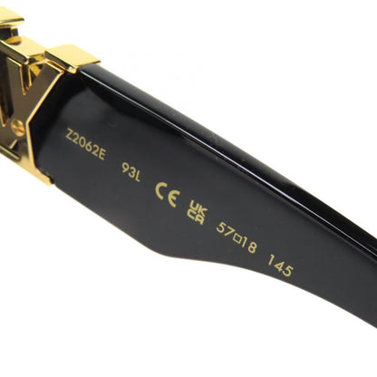 Louis Vuitton 2023 Z2062e LV Sleek Square Sunglasses Eyewear Black Gold