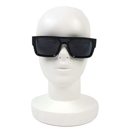 Louis Vuitton 2023 Z2062e LV Sleek Square Sunglasses Eyewear Black Gold