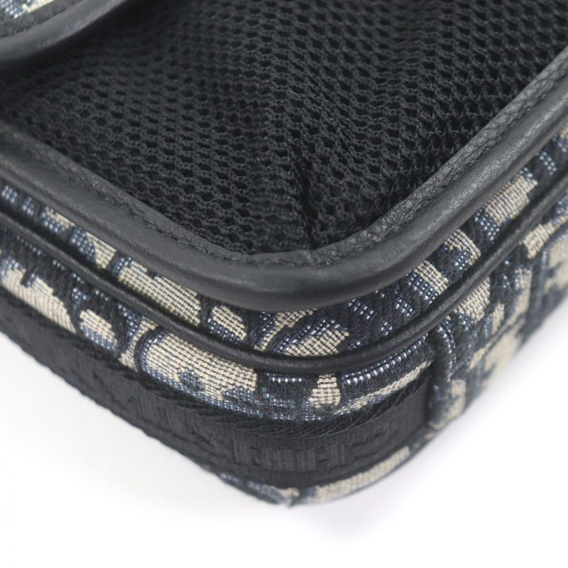 DIOR Homme 2esws006yky Canvas Leather DIOR 8 Buckle Oblique All-over Pattern