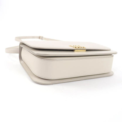 LOEWE Goya Medium Togo Store Anagram Leather Shoulder Bag Gold Hardware Storage