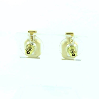 CHANEL C25C Coco Mark Perfume Bottle Earrings Accessories-gold Box-storage Bag
