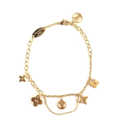 Louis Vuitton M1485a Bracelet -blooming LV Circle Monogram Flower Bracelet